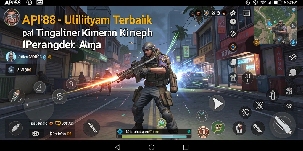 Screenshot API88 menunjukkan antarmuka aplikasi yang bersih dan fungsional.