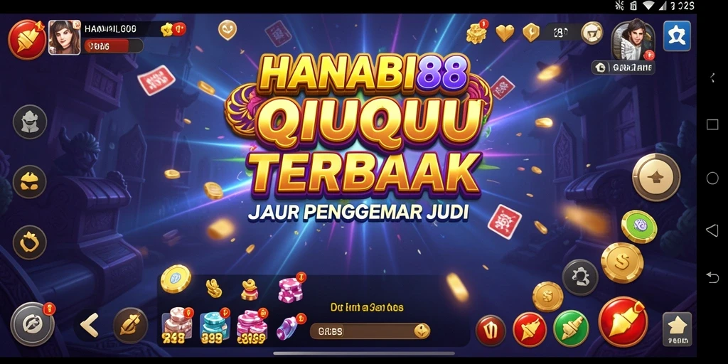 Tampilan gamplay QiuQiu di HANABI88 yang menarik dan responsif.