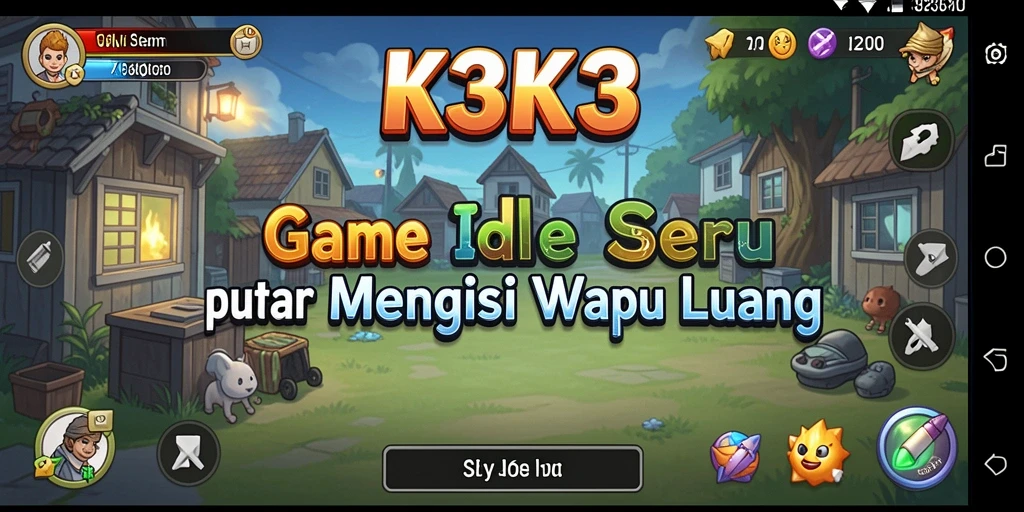 Gameplay K3K3 yang menarik dengan mekanisme Idle.