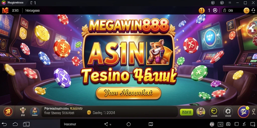 Screenshot gameplay MEGAWIN888 menampilkan pengalaman Kasino yang menyenangkan.