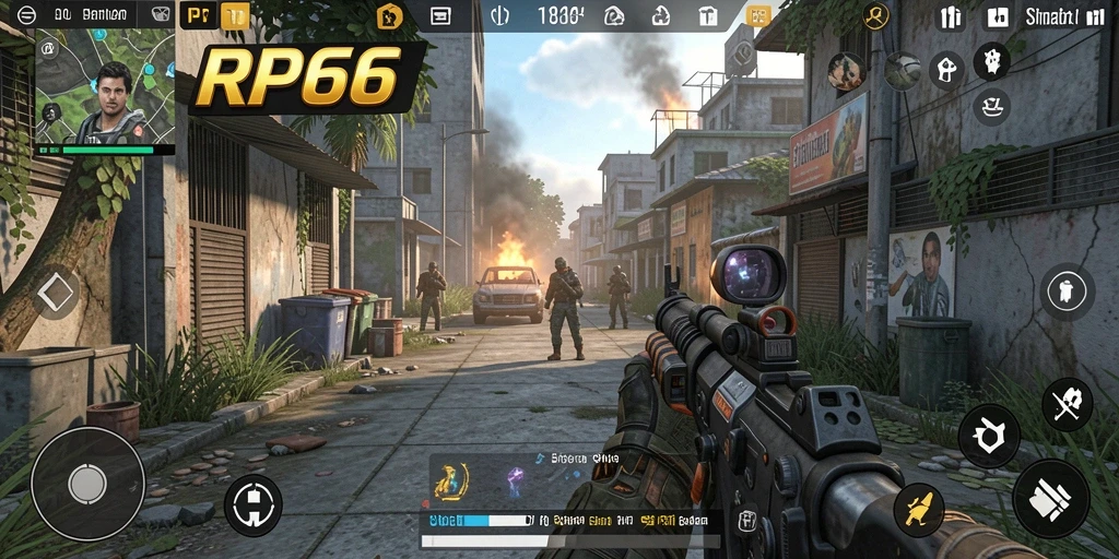 Tampilan gameplay RP66 yang menarik dan interaktif saat bermain Simulation.