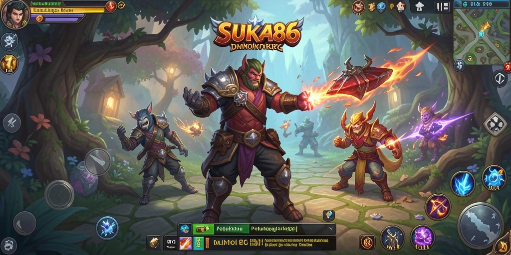 Tangkapan layar gameplay <strong>SUKA86</strong> yang mendebarkan di dunia MMORPG.