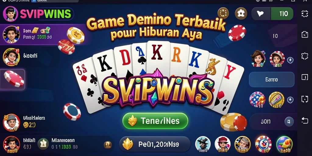 Gameplay seru dari SVIPWINS dengan domino yang menarik.