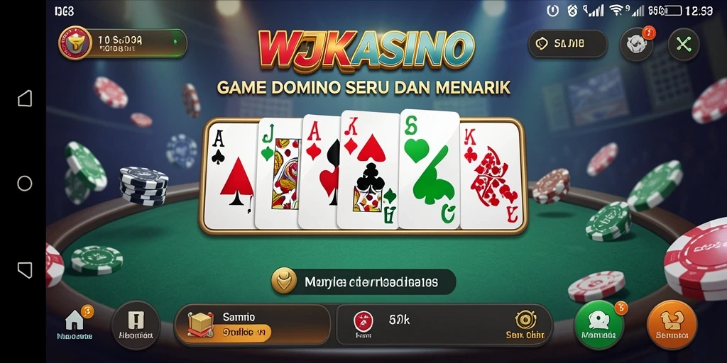 Tampilan gameplay seru dan interaktif WJKASINO.